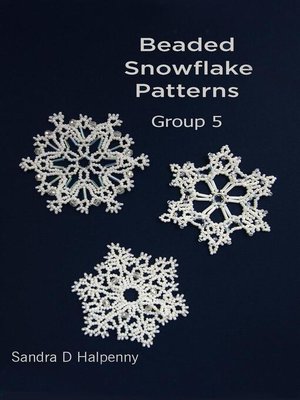 cover image of Beaded Snowflake Patterns--Group 5